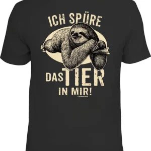 RAHMENLOS® Motiv T-Shirt "Das Tier in mir"