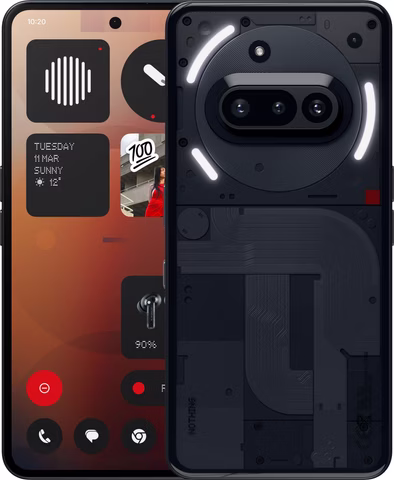 Nothing Phone (3a) – 128 GB • Schwarz